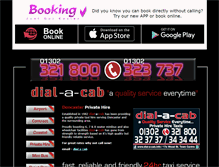 Tablet Screenshot of dial-a-cab.info